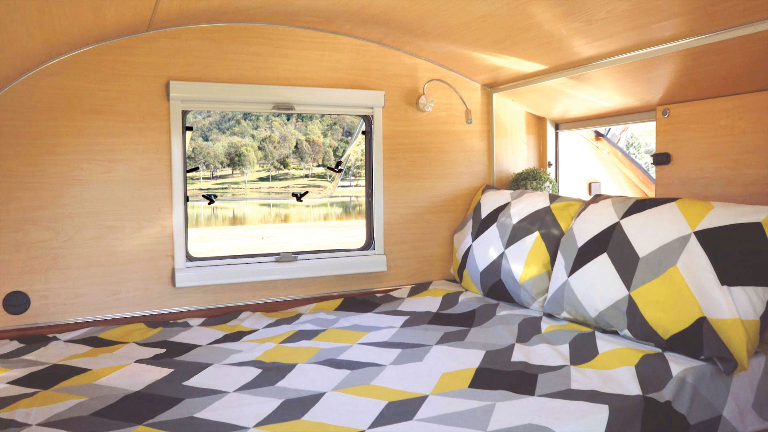 Tucana Teardrop Camper Available To Order Inside Outside